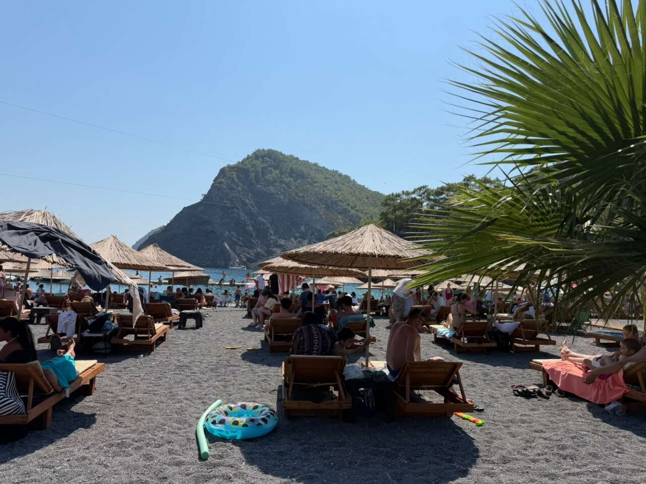 Muğla’nın Saklı Cennetine Akın: 38 Dereceye Rağmen Aşı Koyu Doldu Taştı 5